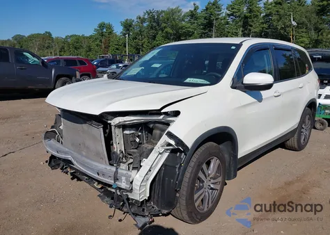 2017 Honda Pilot Ex from USA, damaged, VIN 5FNYF6H39HB061086